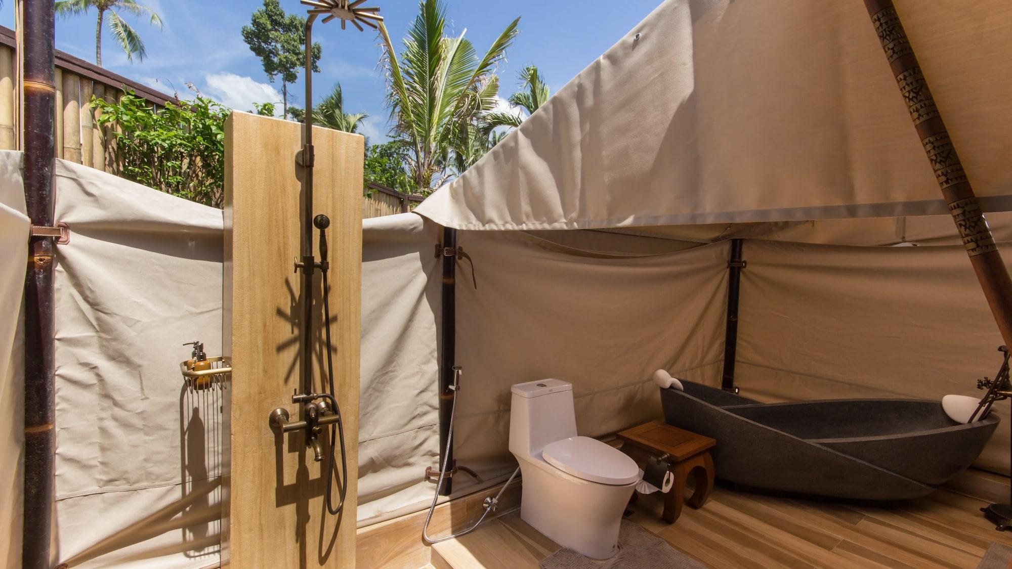 Khwan Beach Resort - Luxury Glamping And Pool Villas Samui - Adults Only - Sha Extra Plus Mae Nam Beach Eksteriør bilde